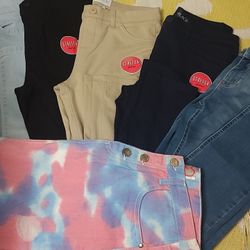 Girls size 12 pants bundle