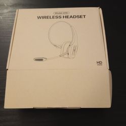 Wireless Bluetooth Headset Model #A19  Like New!
