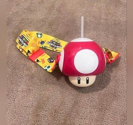 Universal Studio Mario, super Mario water cup mushroom cup
