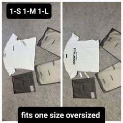 Light oat Essentials shirts