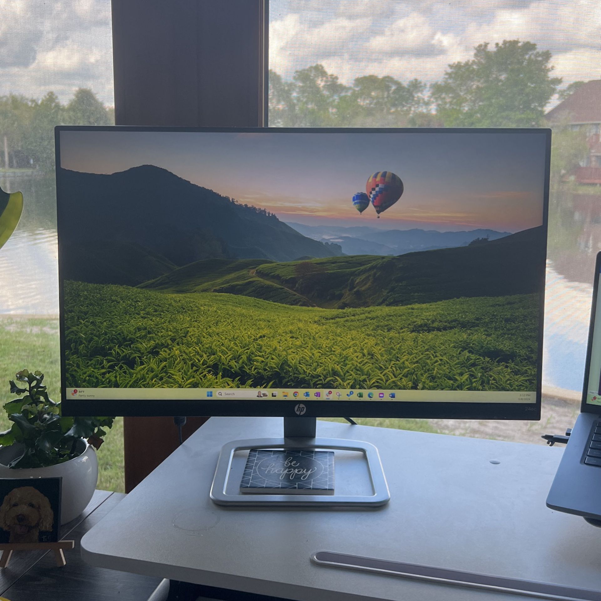 Almost New 24.8” HP Monitor