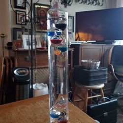 OLD TIMEY GALILEO THERMOMETER!