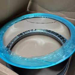 Forgiato Vellano Corleone Rucci 26” Barrel 9” Lip 26x9 Outer Chrome 26x3 Inner Raw