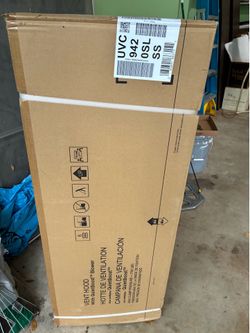GE Profile 42" Smart 1200 CFM Ducted Insert Range Hood with Light in Stainless Steel