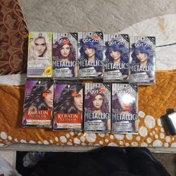 All Different Color Hair Dye 