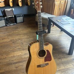 Ibanez AW 300 acoustic guitar