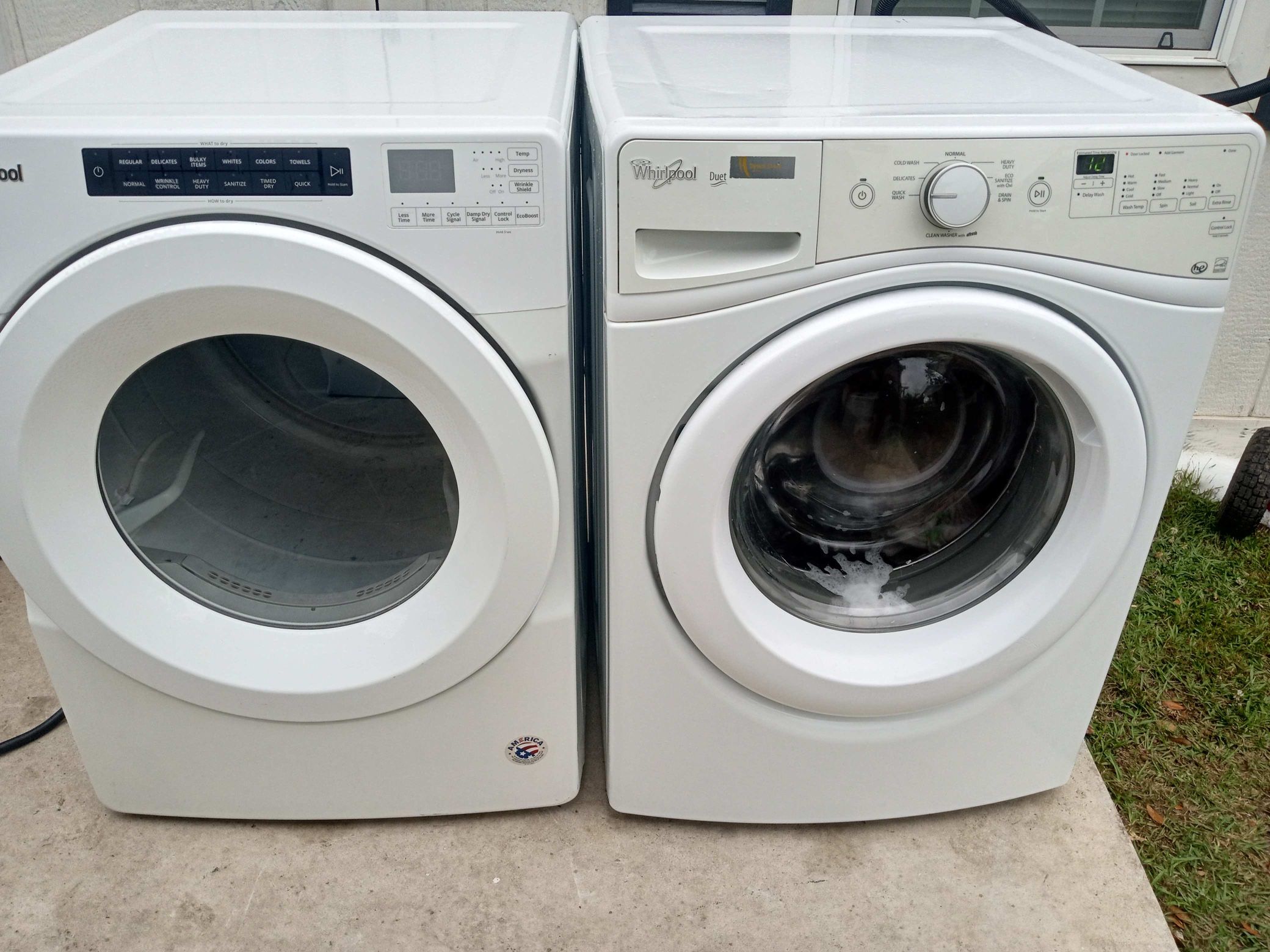 Whirlpool Washer And Dryer