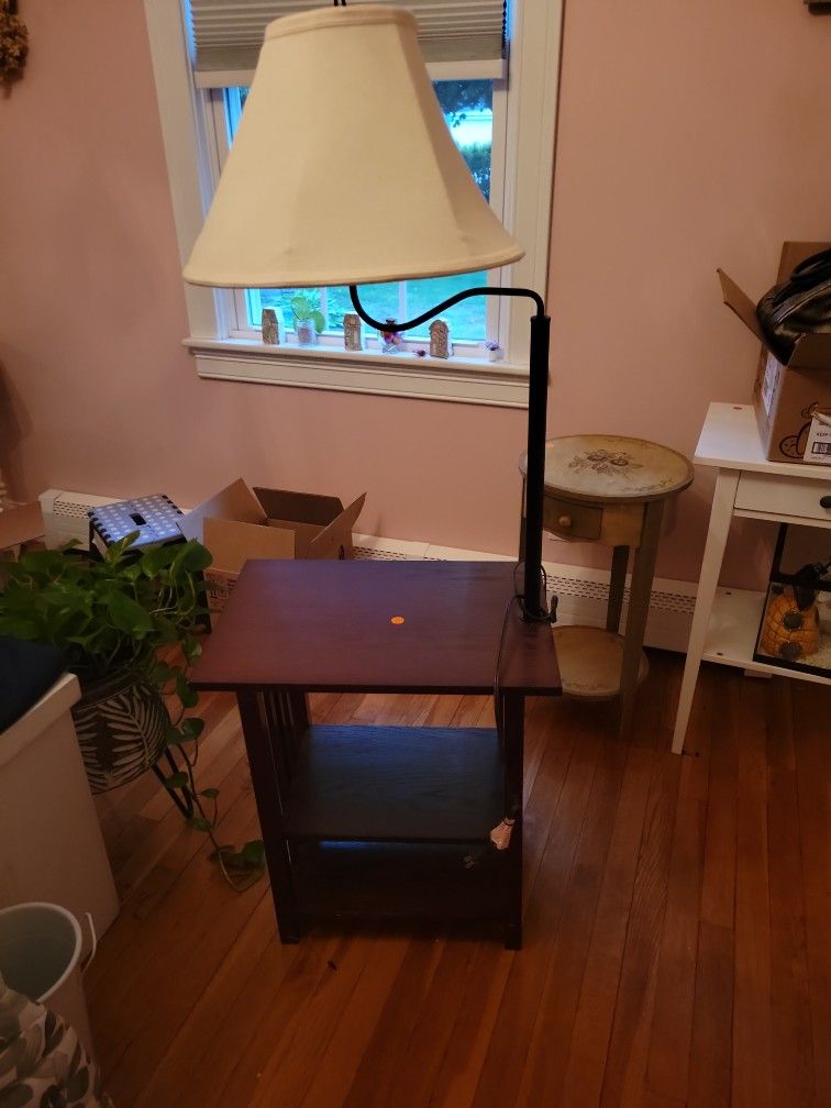 Table With Lamp