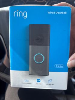 Ring 2nd Gen Wired Doorbell