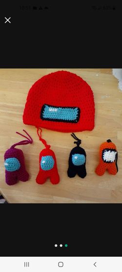 Crochet Among US Key Chains 