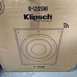Klipsch Reference R-120SWi 12” Wireless Subwoofer – 400W – New in Box