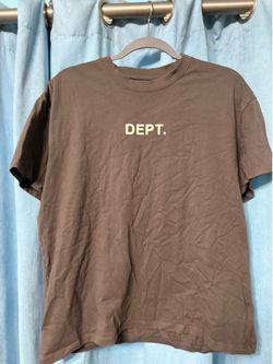 NEVER WORN Gallery Dept Short Sleeve Tee Minimalist Logo Grey T-Shirt Medium