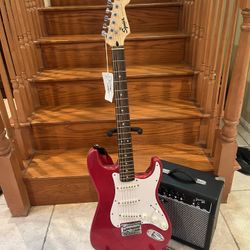 Squier Limited Edition Stratocaster W/ Fender Amp 