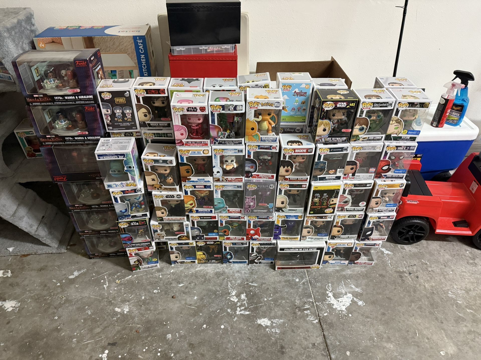 Funko Pop Collection 90 Pieces In Total