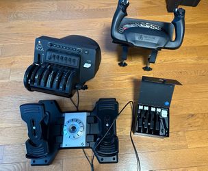 Honeycomb Alpha Flight Controls Yoke with Bravo Throttle