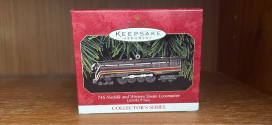 Hallmark Keepsake Lionel 746 Norfolk Western Locomotive Ornament