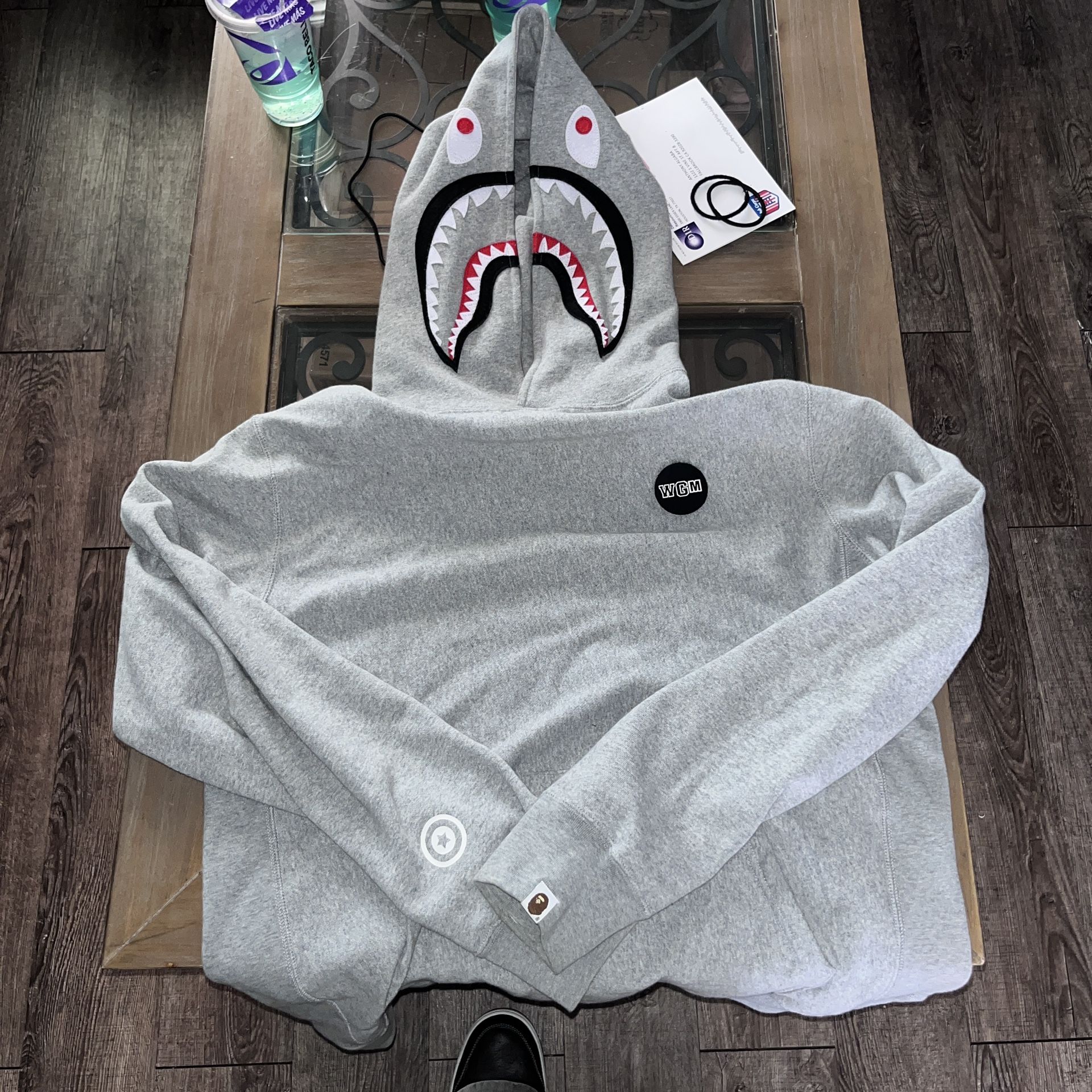 Grey BAPE HOODIE (US Size XL