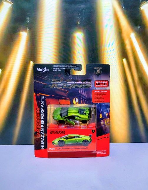 Maisto Speed Icons Lamborghini Huracan Performante in Green