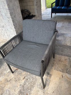 Outdoor Patio Lounge Chair with Cushions (6)