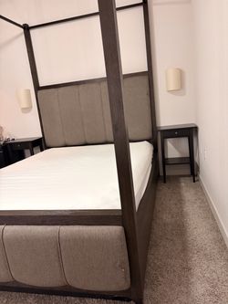FREE: Queen Size Canopy Bed Frame