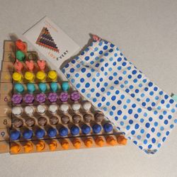 Lovevery Counting Toy - Montessori Math Bars & Nature Counters

