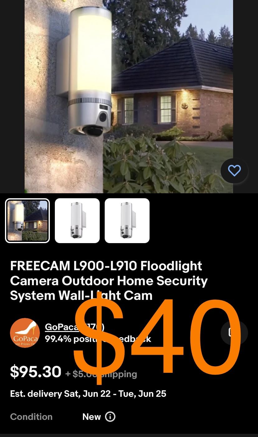 Freecam L860 WiFi & L900-L910 Floodlight Security Cameras
