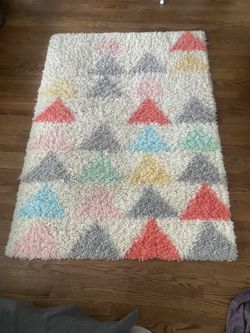 Multi Color Plush Rug
