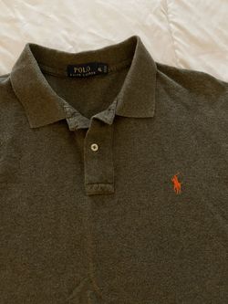 Ralph Lauren Green Long Sleeve Polo Size XL