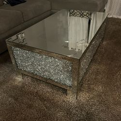 Center Glass Coffee Table 