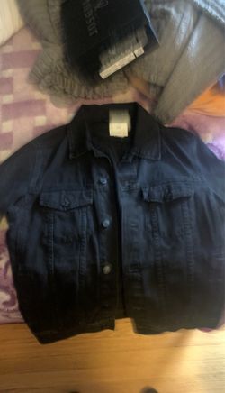 Black HNM denim jacket