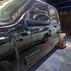 2007-2013 Chevrolet Silverado Extended Cab Front Black Left or Right Door OEM