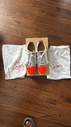Christian Louboutin Fun Louis Junior Spikes Flat
