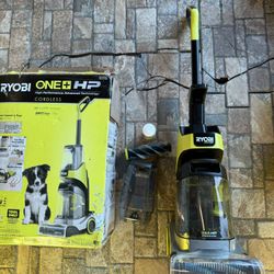 RYOBI ONE+ HP 18V Cordless SWIFTClean Rug and Carpet Cleaner Machine (Tool Only) w/ (2) Brush Rolls