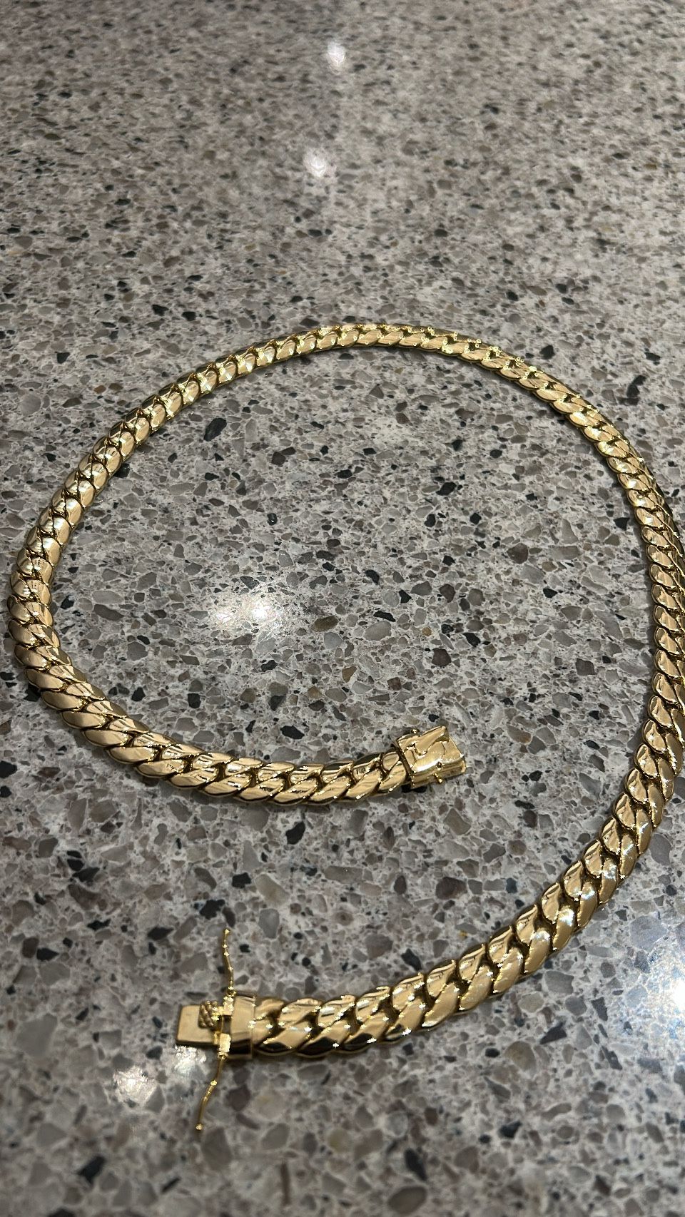 Gold Plated Cuban 