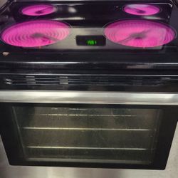Frigidaire Range Stove Oven Stainless Steel Work Perfect Delivery Available HAUL AWAY Old One 