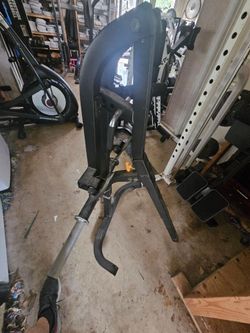 Powertec leg press attachment