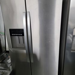 Whirlpool Refrigerator Side By Side Stainless Steel