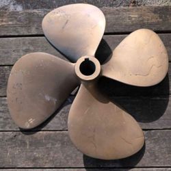 28" X 22" Bronze Boat Propeller