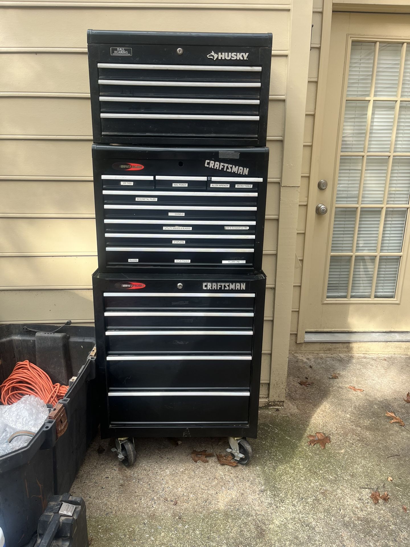 Husky And Craftsman Tool Boxes 