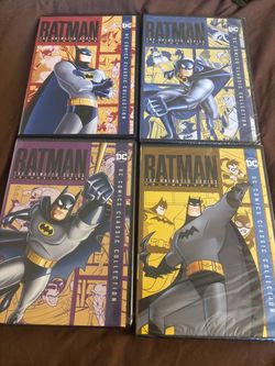 Batman The Animated Series DVD Volumes 1–4