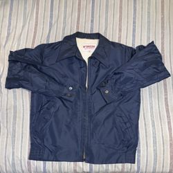 Vtg 1950's McGreggor Men's Sz 38 Anti-Freeze Jacket Navy Blue USA Made -  READ