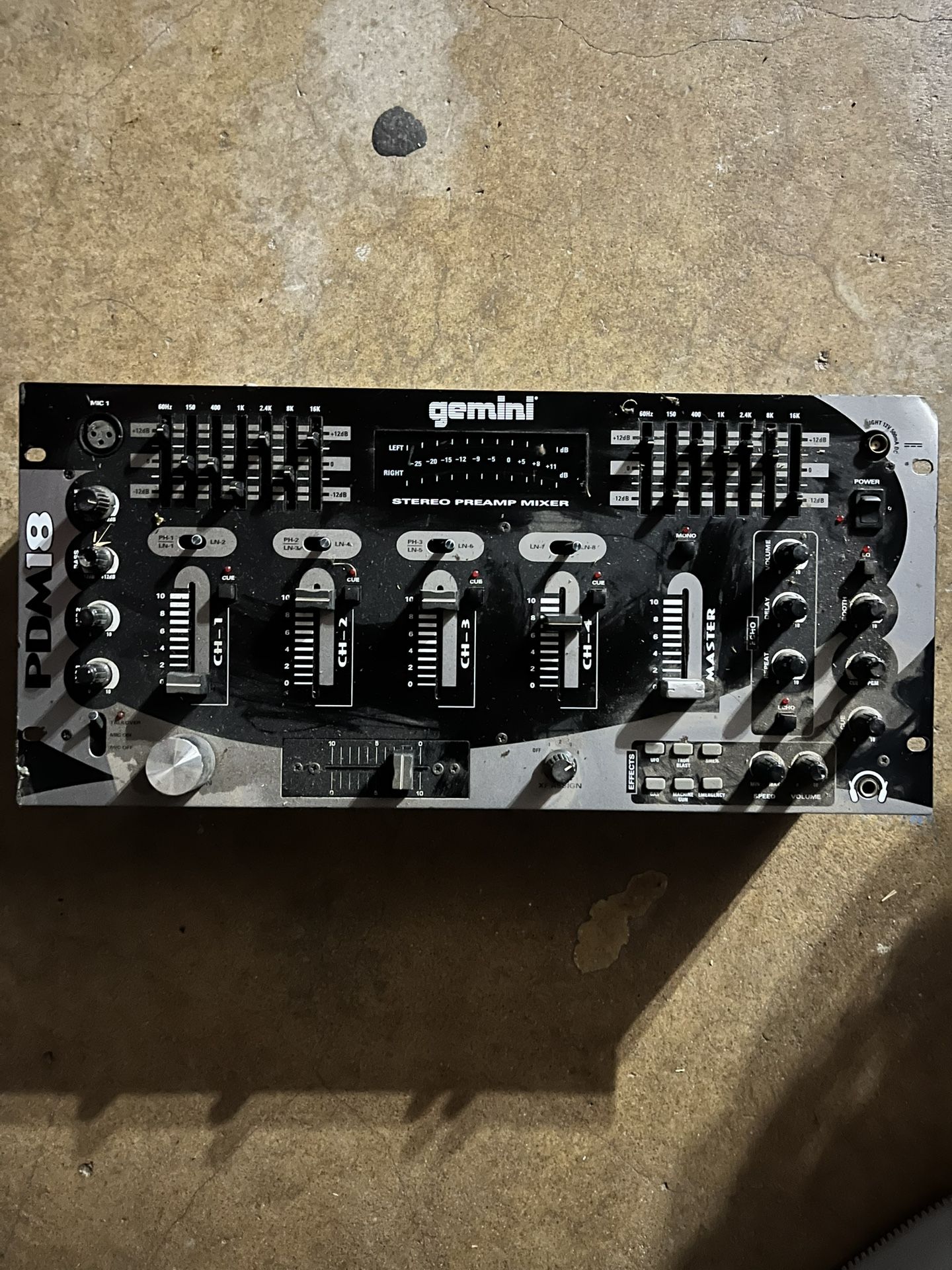Gemini Pre Amp Mixer