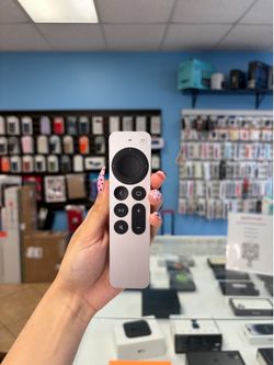 Apple TV 2nd Gen Siri Remote Silver Model A2540 Lightning Port