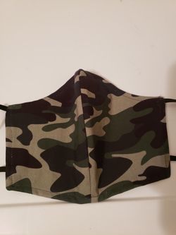 Camouflage Handmade Face Mask