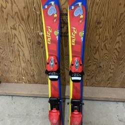 Toddler BLIZZARD 80cm Skis/bindjngs  