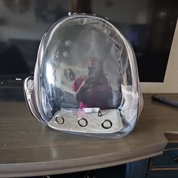 Pet Backpack - Used Once - Cats Too Big