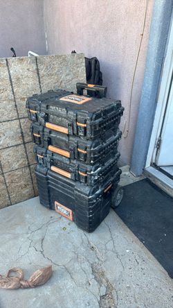RIDGID Modular Tool Storage System on Wheels
