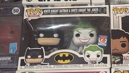 Funko Pop Batman and Joker 2-Pack
