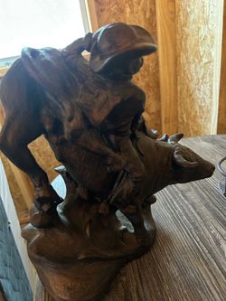 Bull riding decor