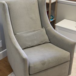 West Elm Grey Rocker 